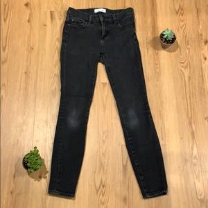Loft 00 Petite Performance Denim Black Mod. skinny